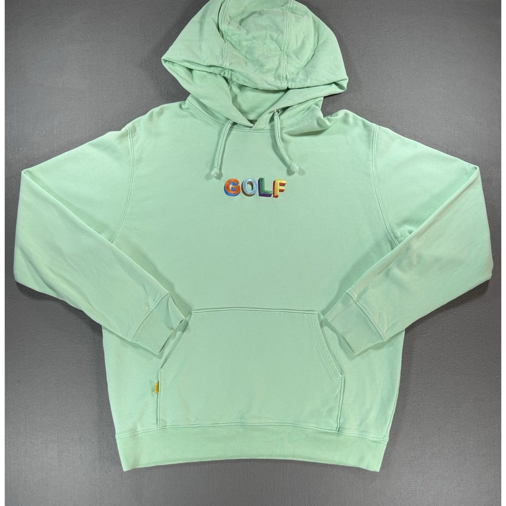 Golf Wang Ming Green Golf Logo Hoodie Size Medium Tyler The Creator